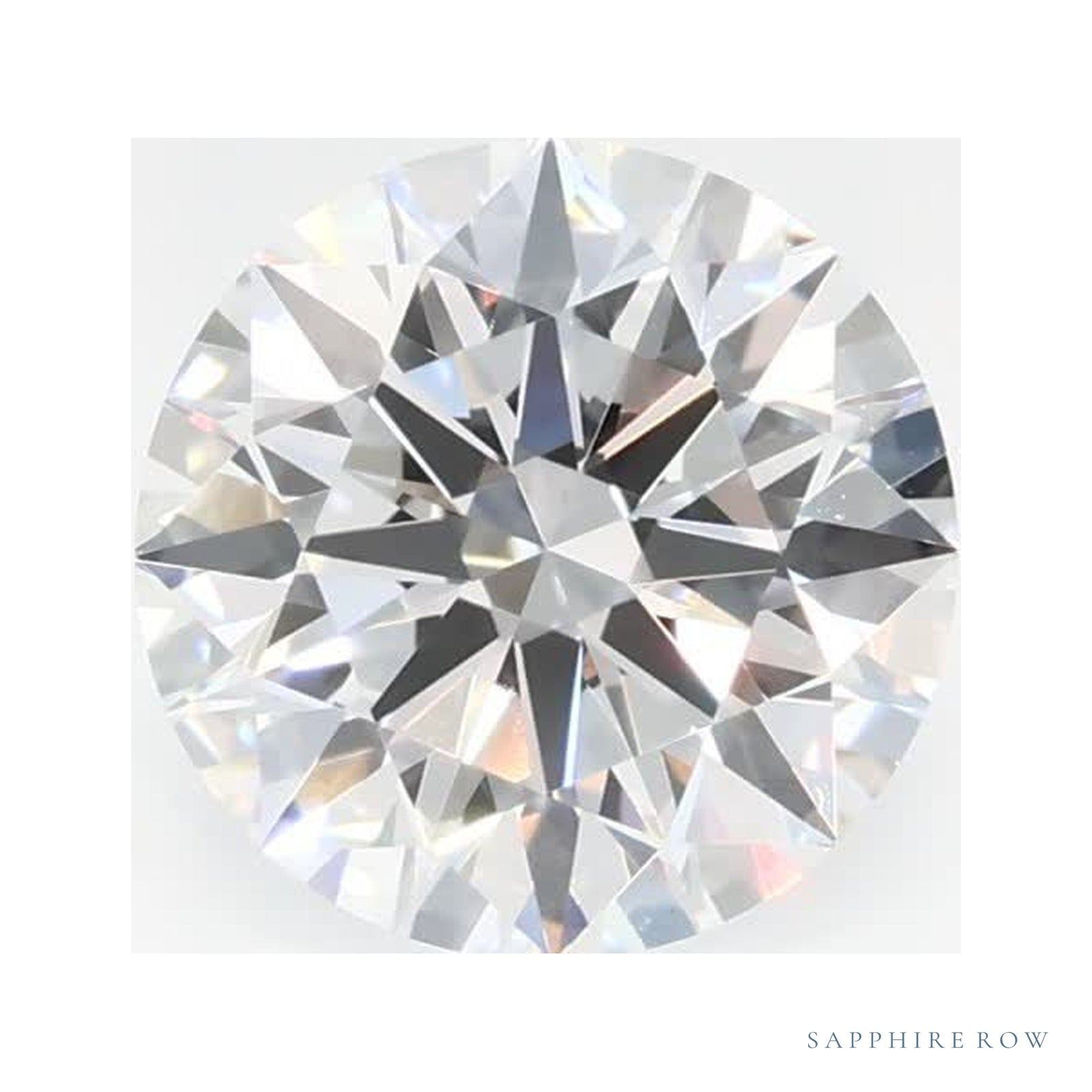 1.04 ct Round Lab-Grown Diamond – E VVS2 — Sapphire Row · cut · cut3 · cut4