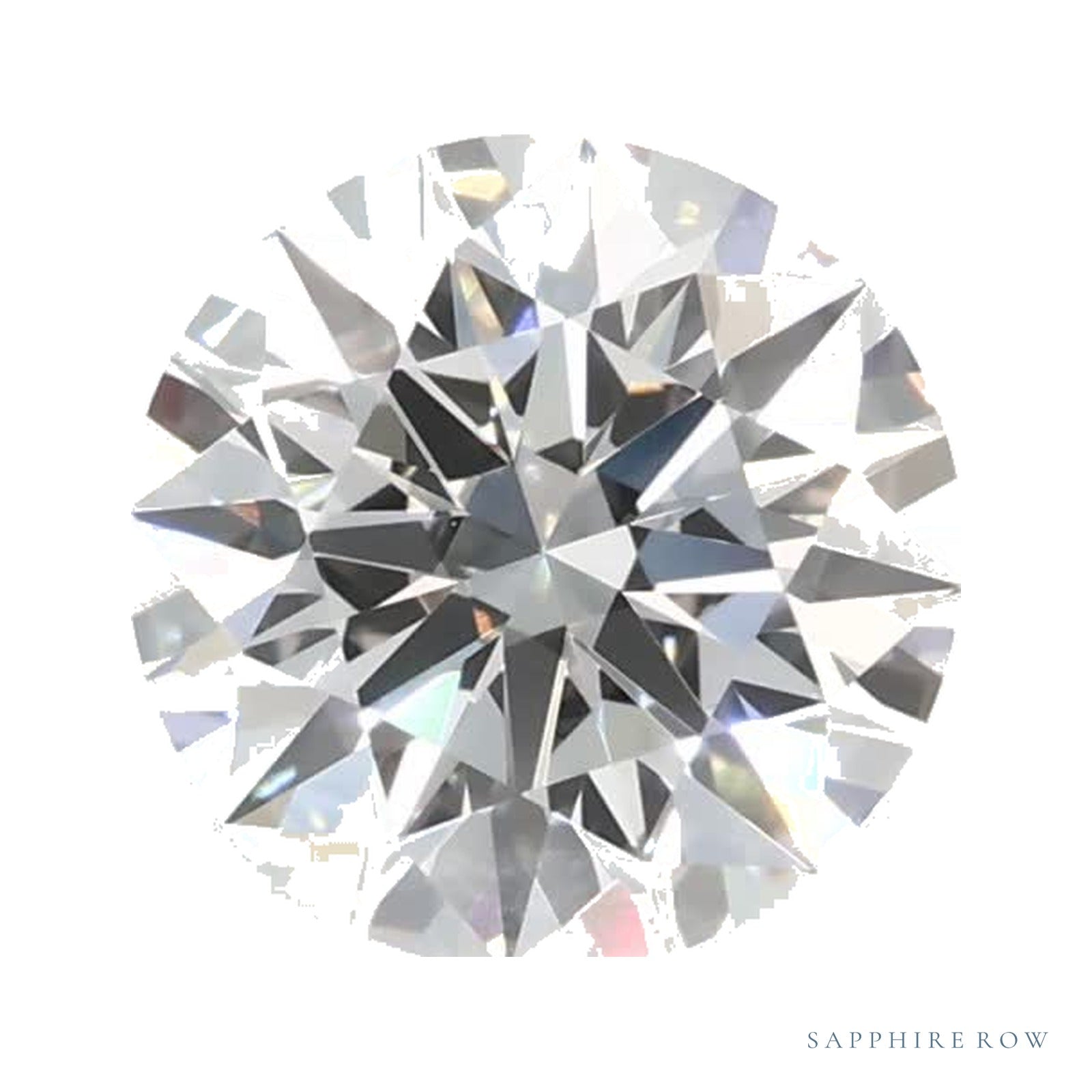 1.04 ct Round Lab-Grown Diamond – E VVS2 — Sapphire Row · cut · cut3 · cut4