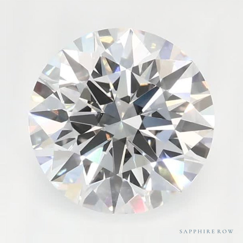 1.04 ct lab-grown diamond, round cut | Sapphire Row · cut6