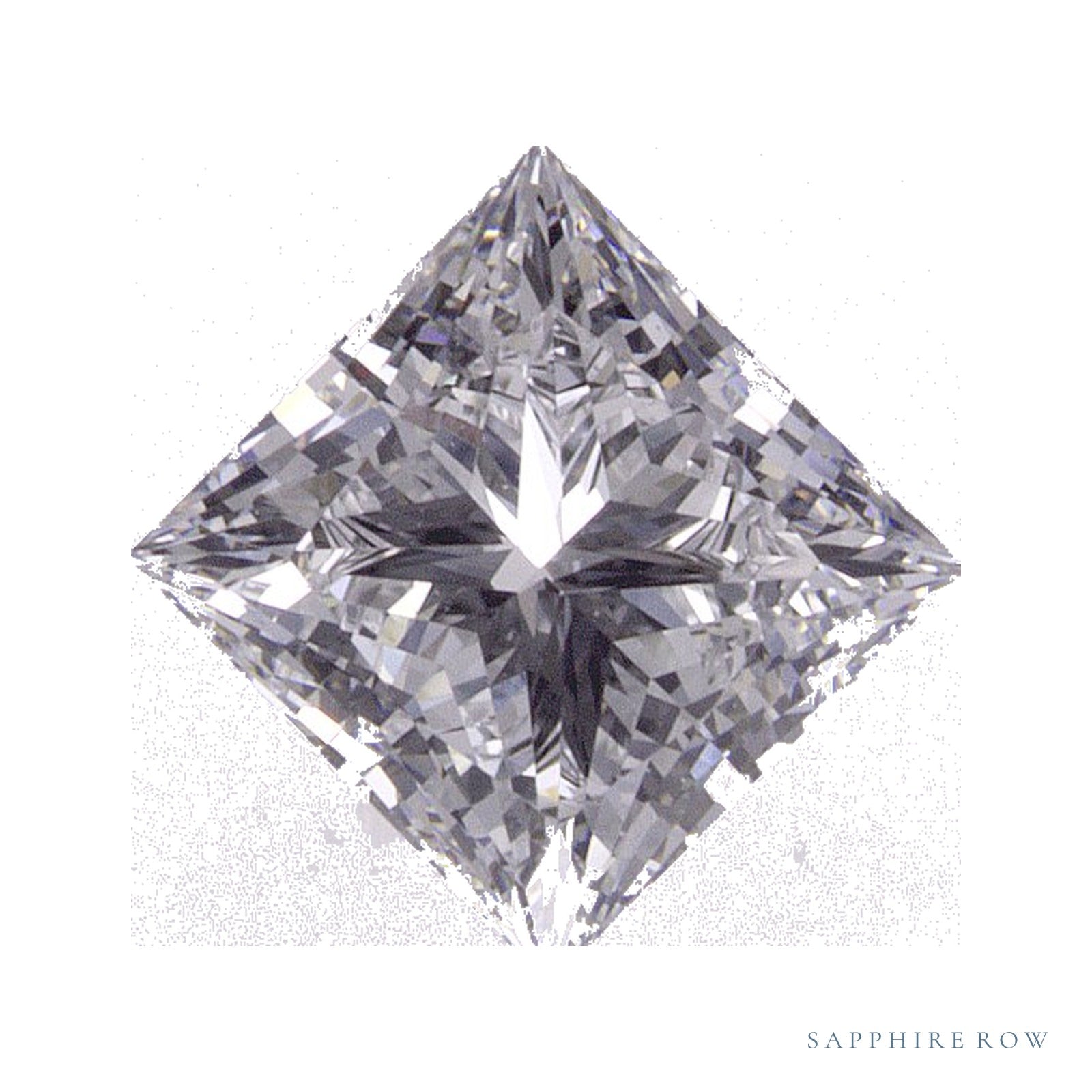 1.04 ct Square Lab-Grown Diamond – D IF — Sapphire Row · cut · cut3 · cut4