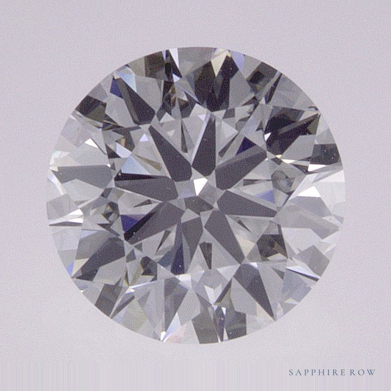 1.04 ct lab-grown diamond, round cut | Sapphire Row · cut7