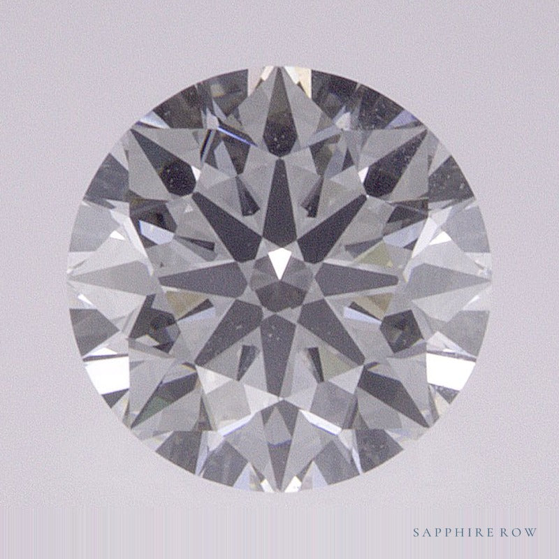 1.04 ct lab-grown diamond, round cut | Sapphire Row · cut7