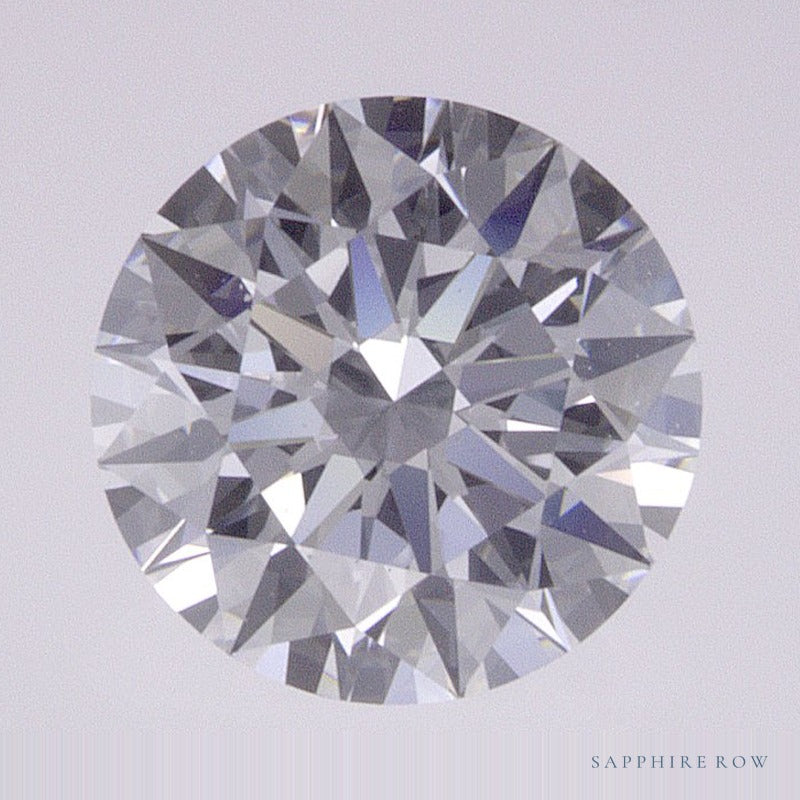 1.04 ct lab-grown diamond, round cut | Sapphire Row · cut7