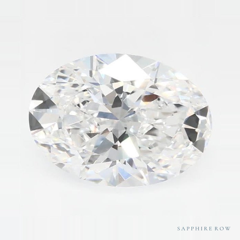 1.03 ct lab-grown diamond, oval cut | Sapphire Row · cut6