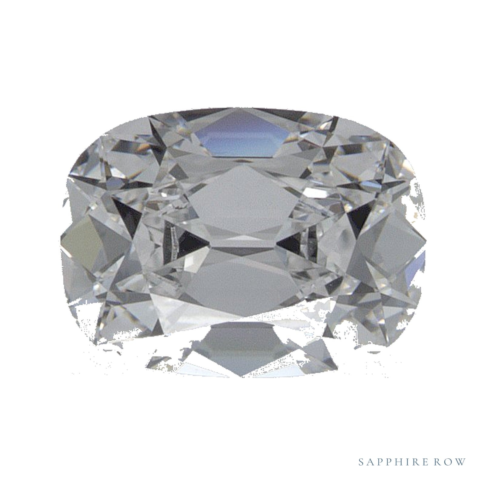 1.03 ct lab-grown diamond, elongated cushion cut | Sapphire Row · cut4