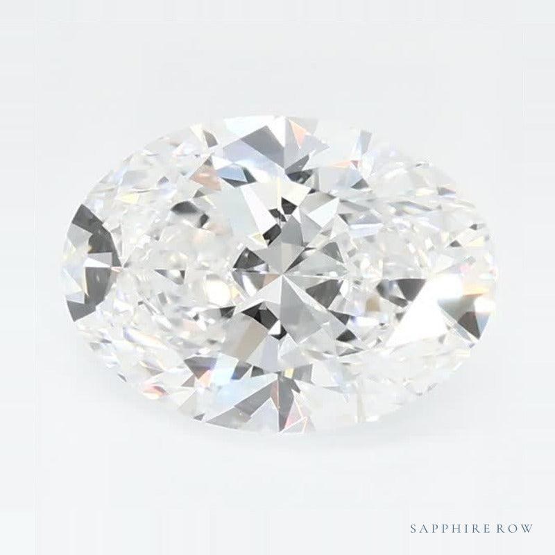 1.03 ct lab-grown diamond, oval cut | Sapphire Row · cut6