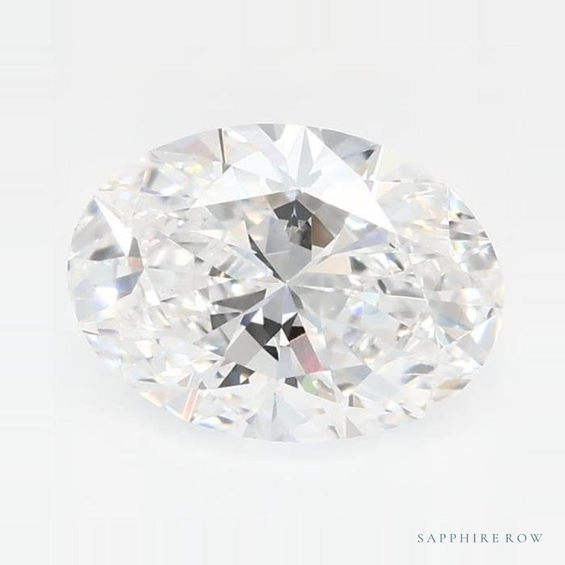 1.03 ct lab-grown diamond, oval cut | Sapphire Row · cut6