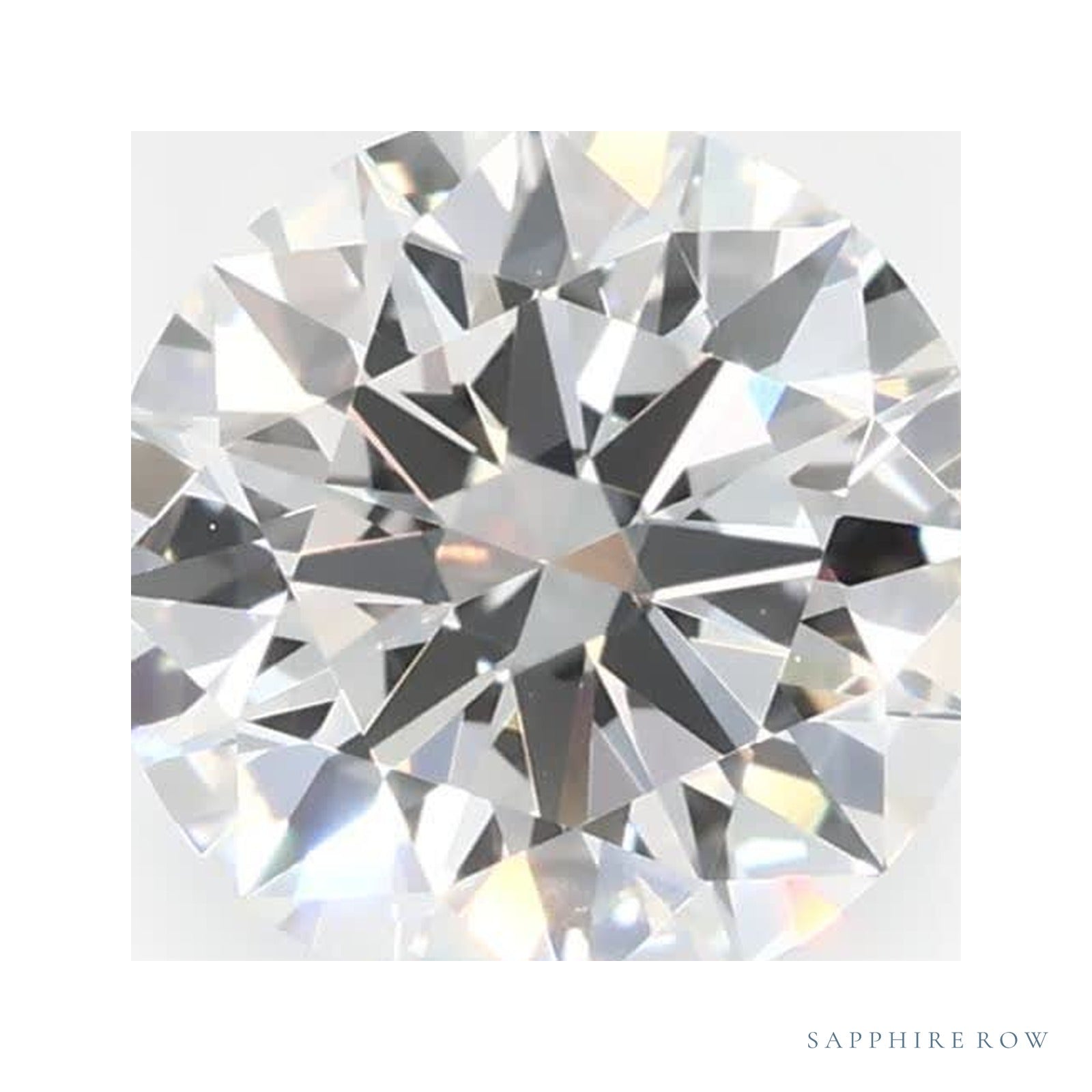 1.03 ct Round Lab-Grown Diamond – E VS1 — Sapphire Row · cut · cut3 · cut4