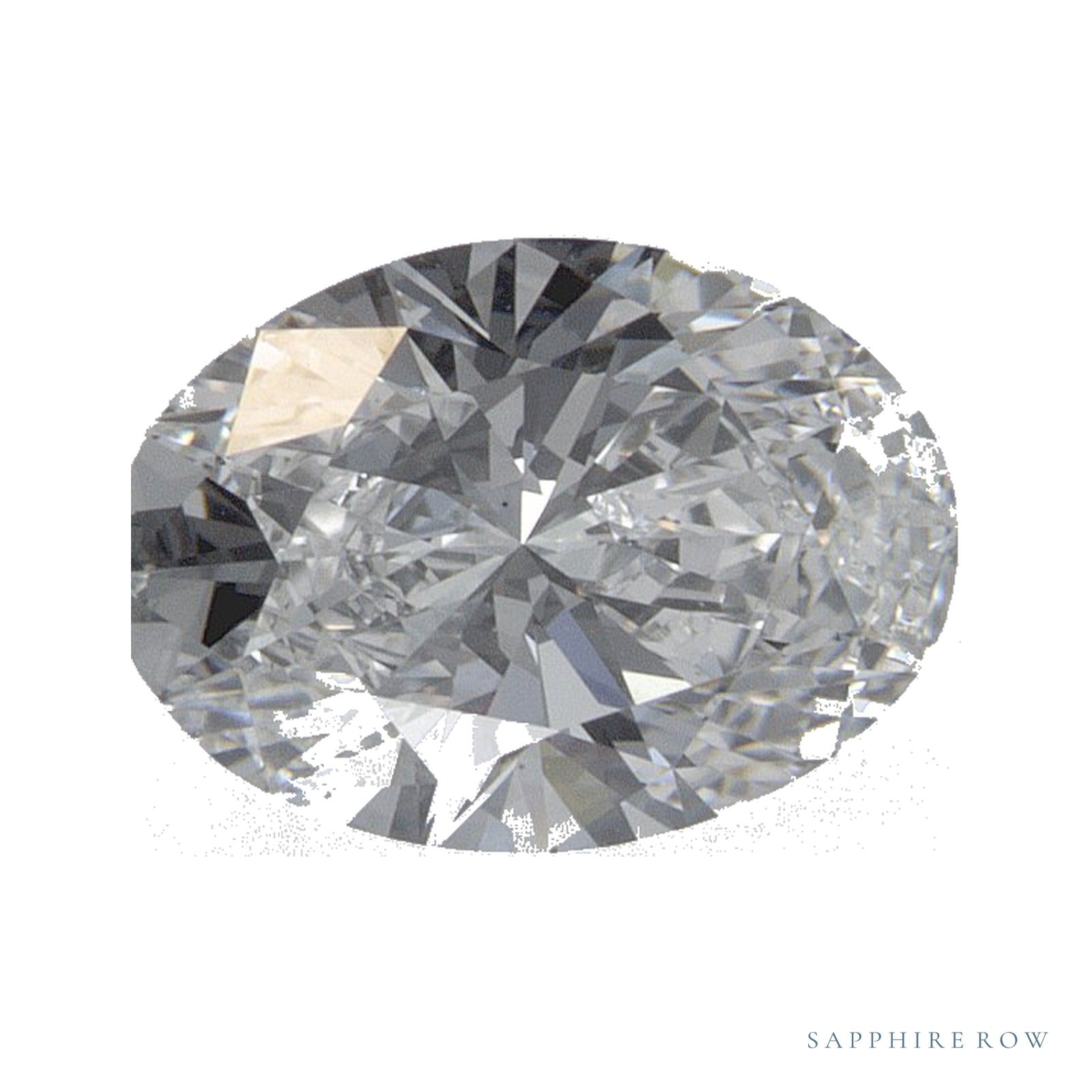 1.03 ct Oval Lab-Grown Diamond – D VVS2 — Sapphire Row · cut · cut3 · cut4