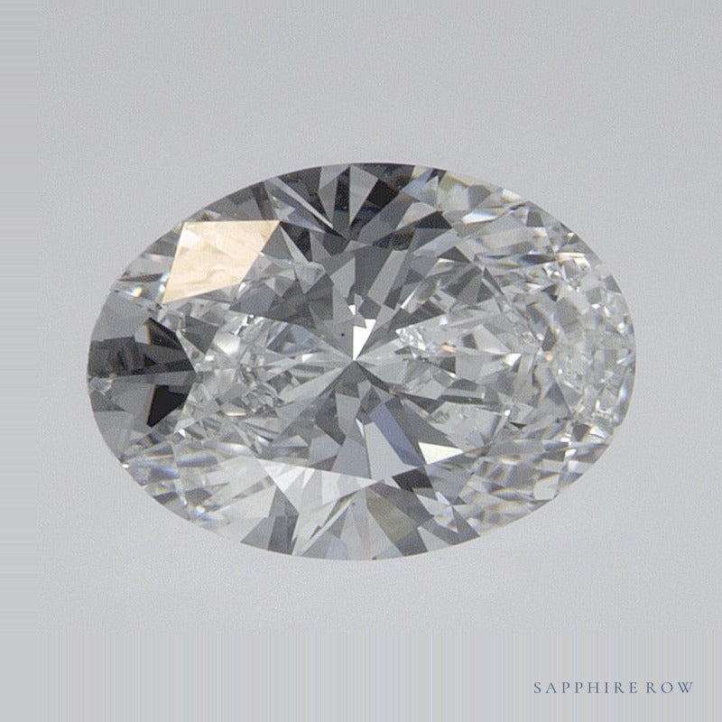 1.03 ct lab-grown diamond, oval cut | Sapphire Row · cut6