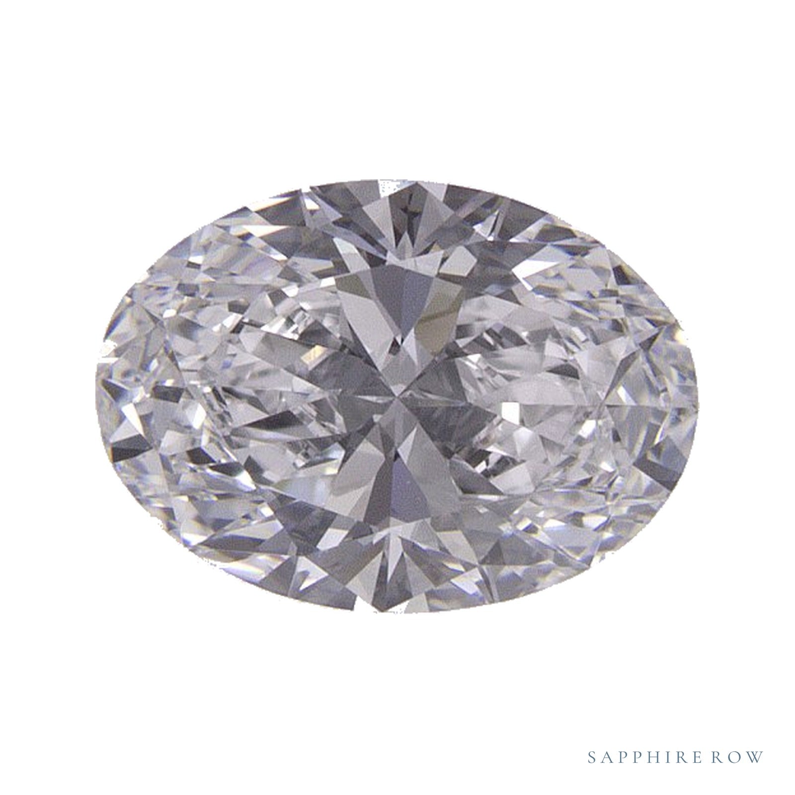 1.03 ct Oval Lab-Grown Diamond – D VVS1 — Sapphire Row · cut · cut3 · cut4