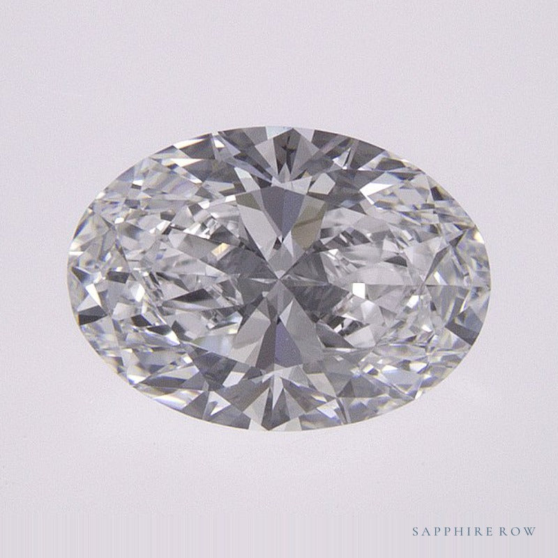 1.03 ct lab-grown diamond, oval cut | Sapphire Row · cut7