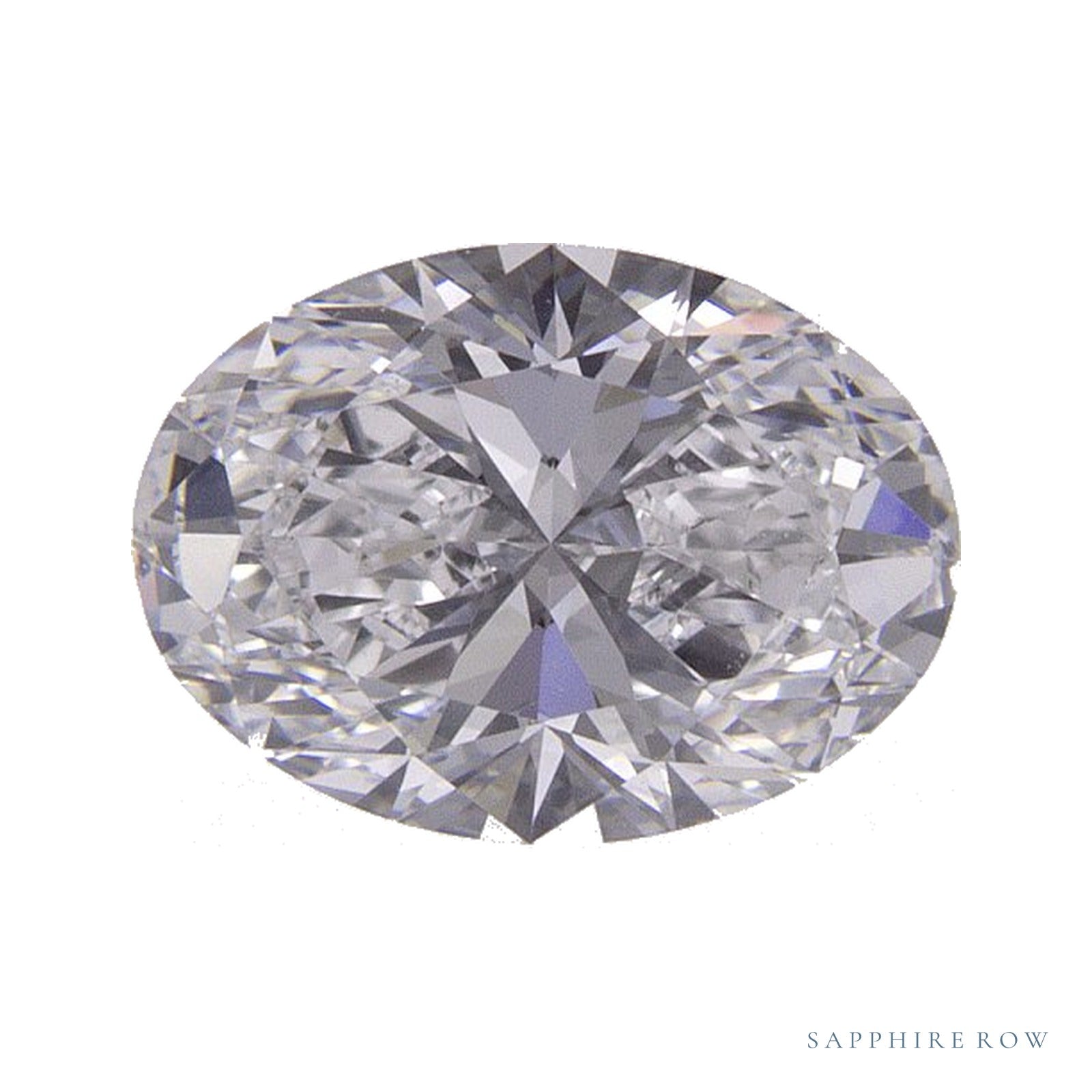 1.03 ct Oval Lab-Grown Diamond – D VVS1 — Sapphire Row · cut · cut3 · cut4