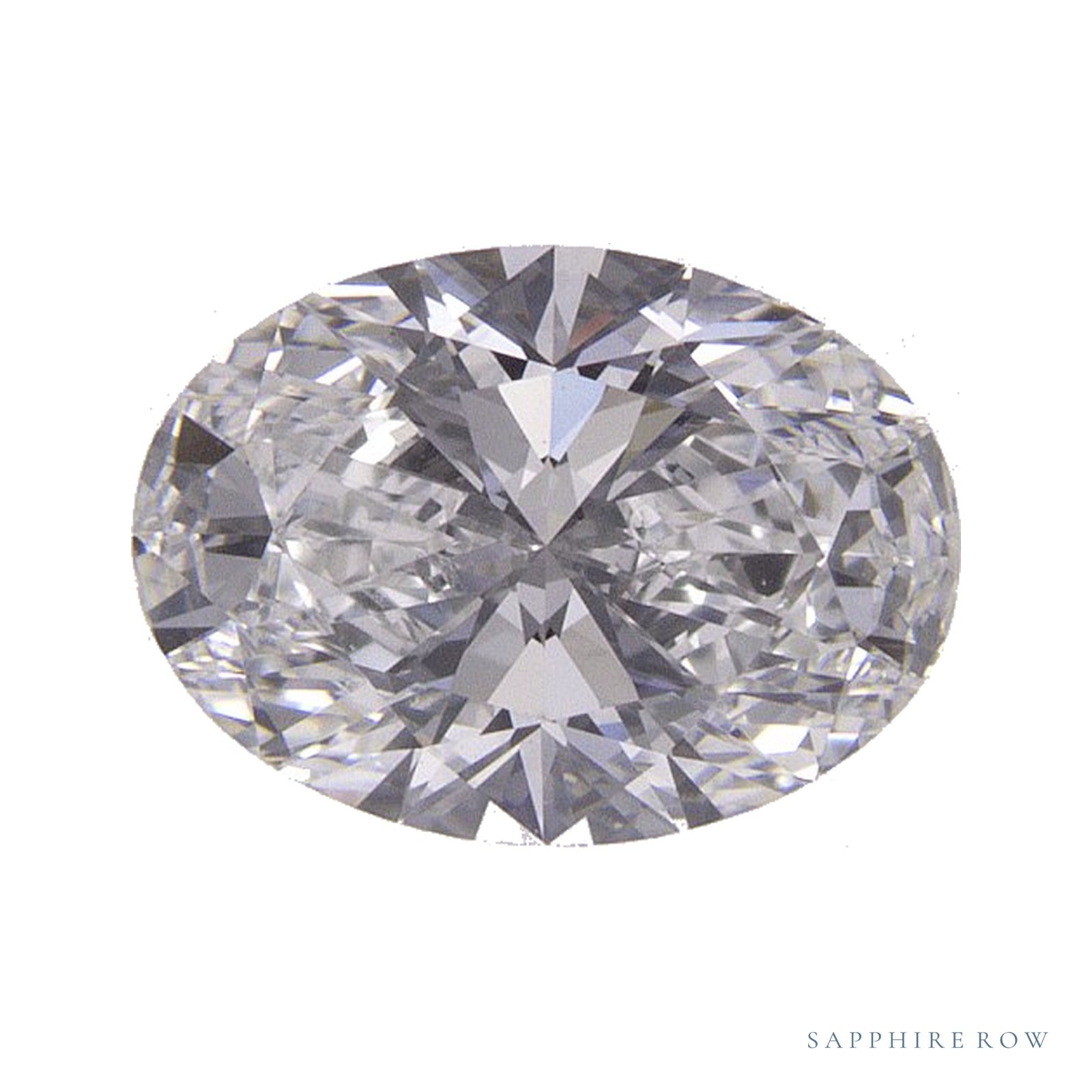 1.03 ct lab-grown diamond, oval cut | Sapphire Row