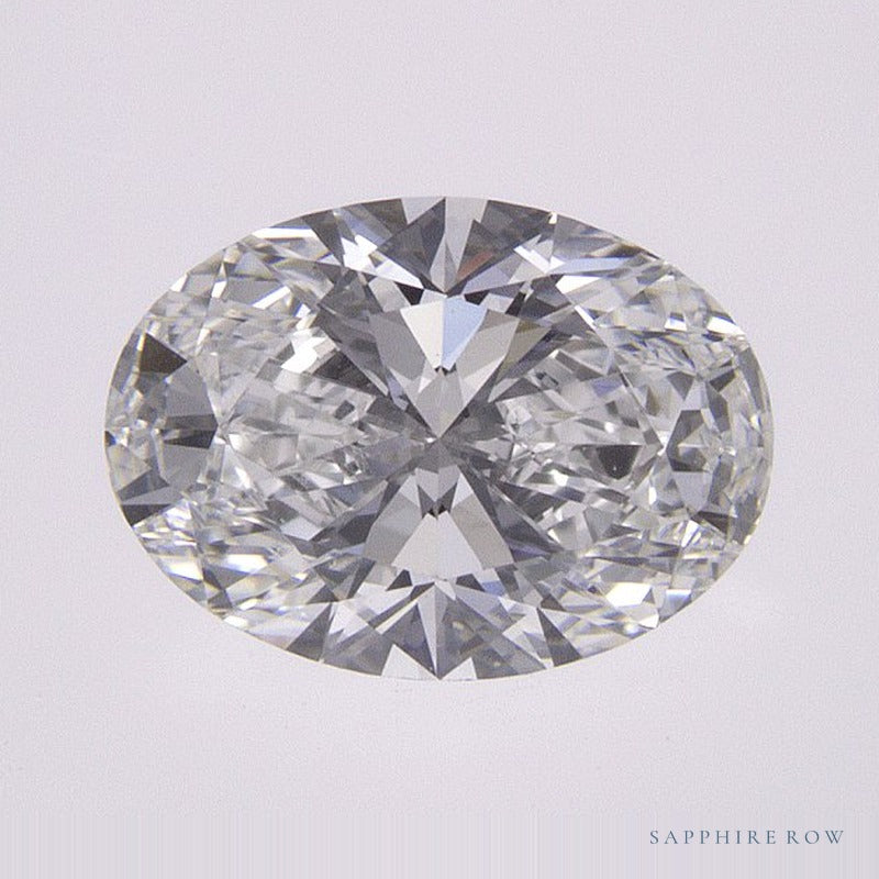 1.03 ct lab-grown diamond, oval cut | Sapphire Row · cut6