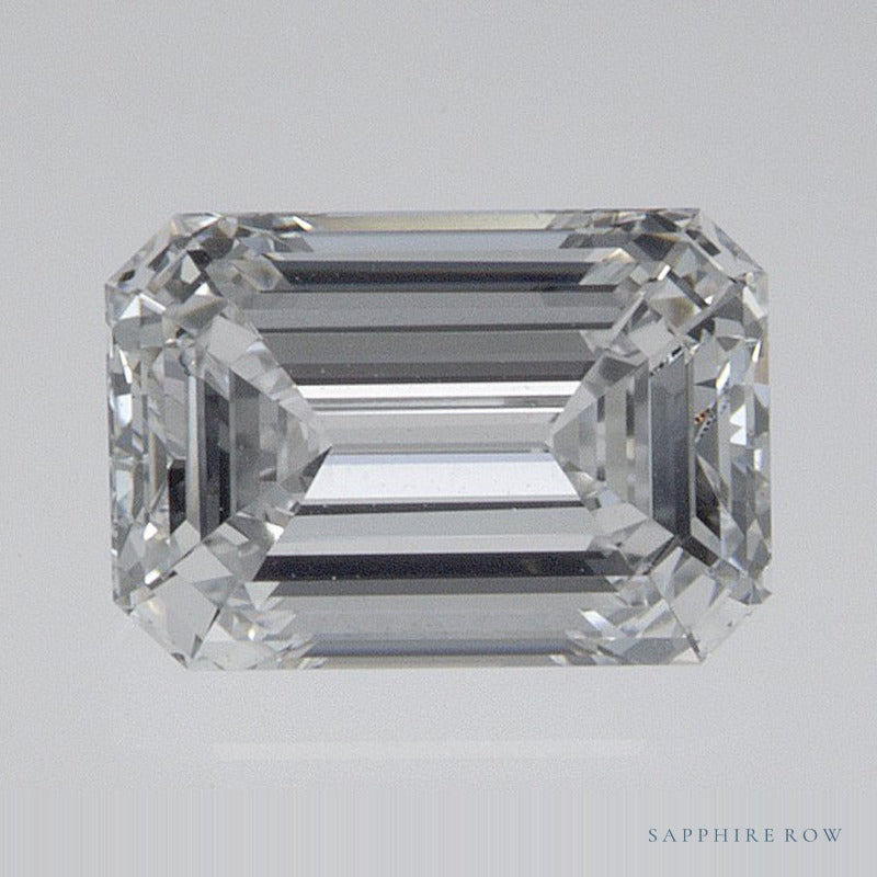 1.03 ct lab-grown diamond, emerald cut | Sapphire Row · cut6