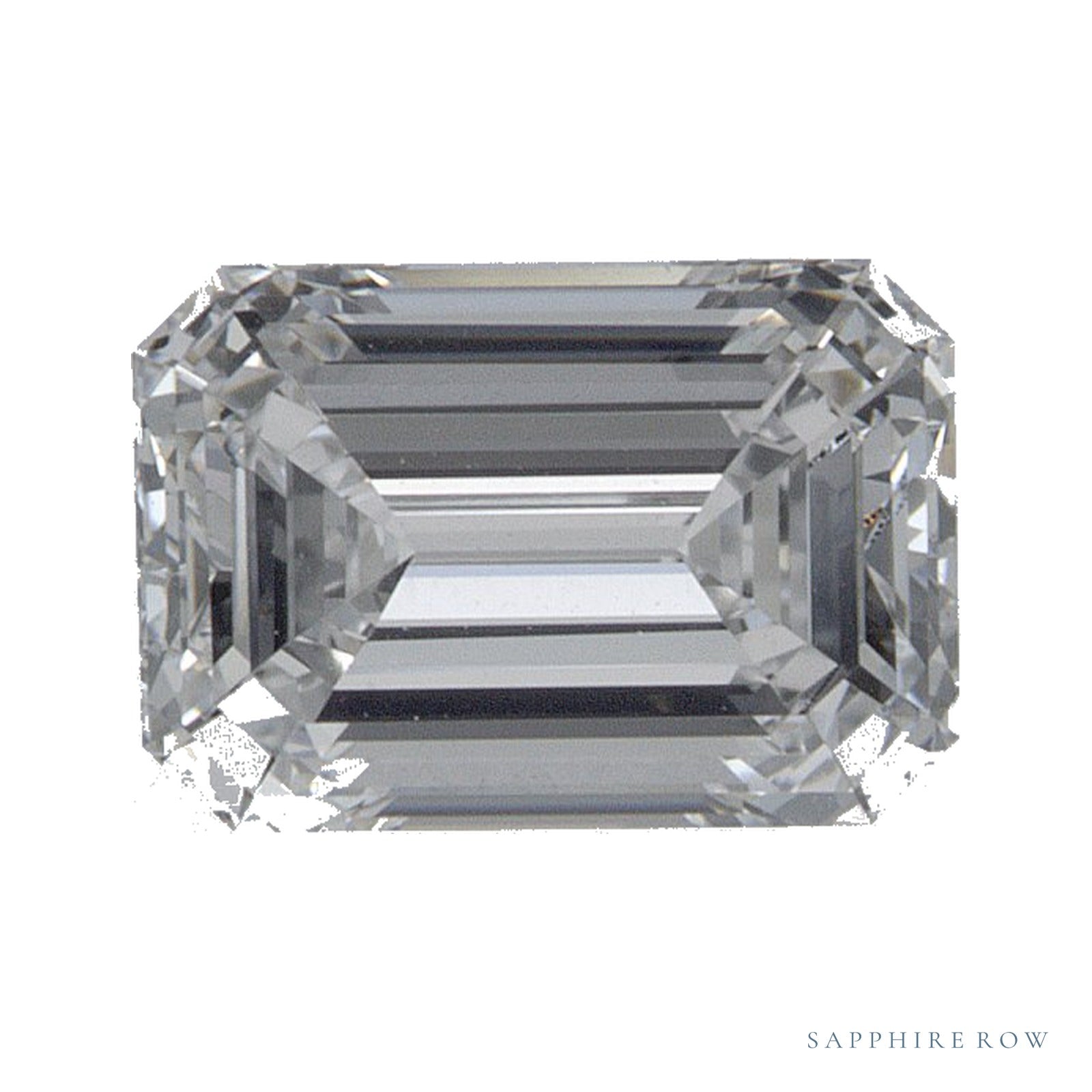 1.03 ct lab-grown diamond, emerald cut | Sapphire Row · cut4