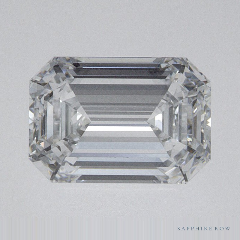 1.03 ct lab-grown diamond, emerald cut | Sapphire Row · cut6