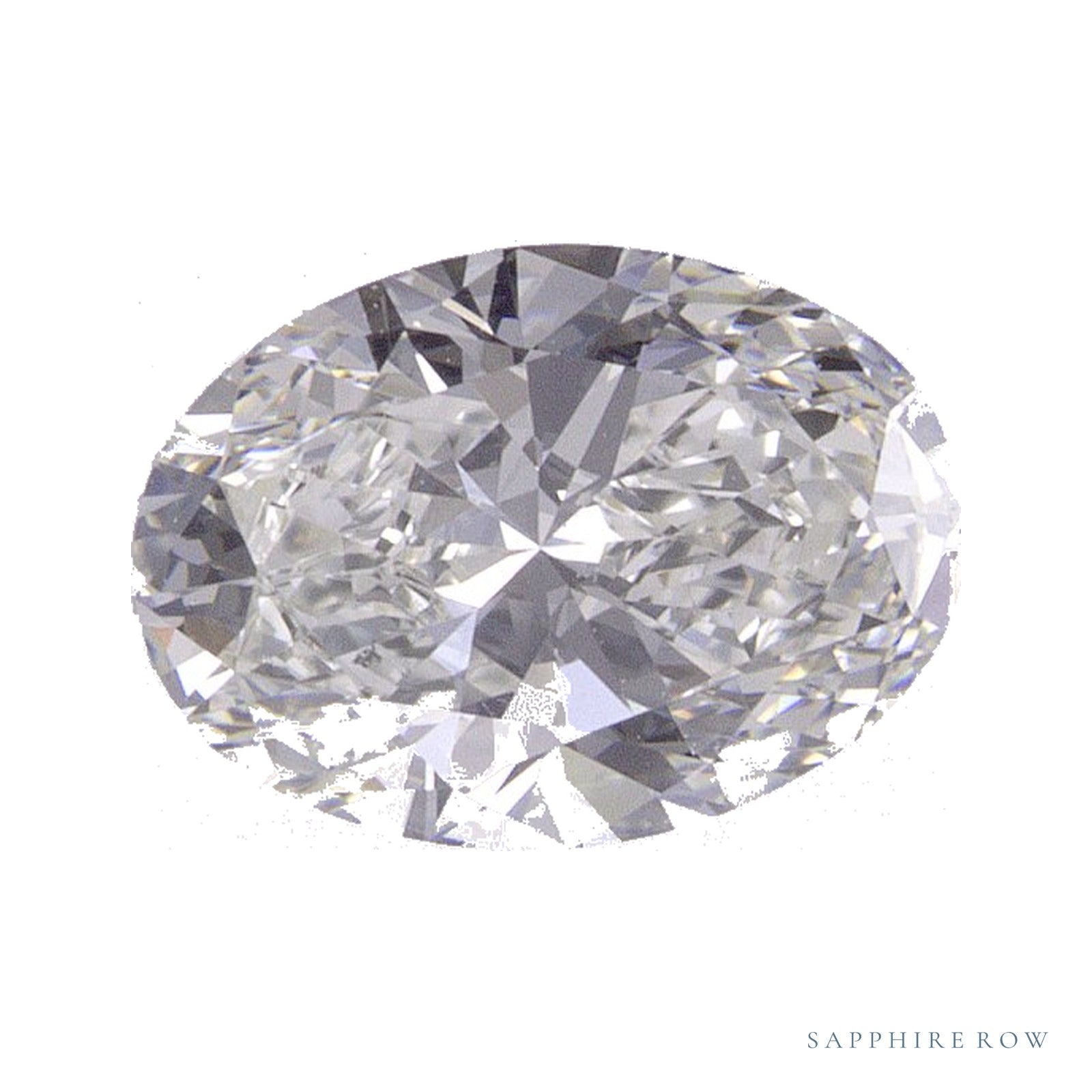 1.02 ct Oval Natural Diamond – I VS2 — Sapphire Row · cut · cut3 · cut4
