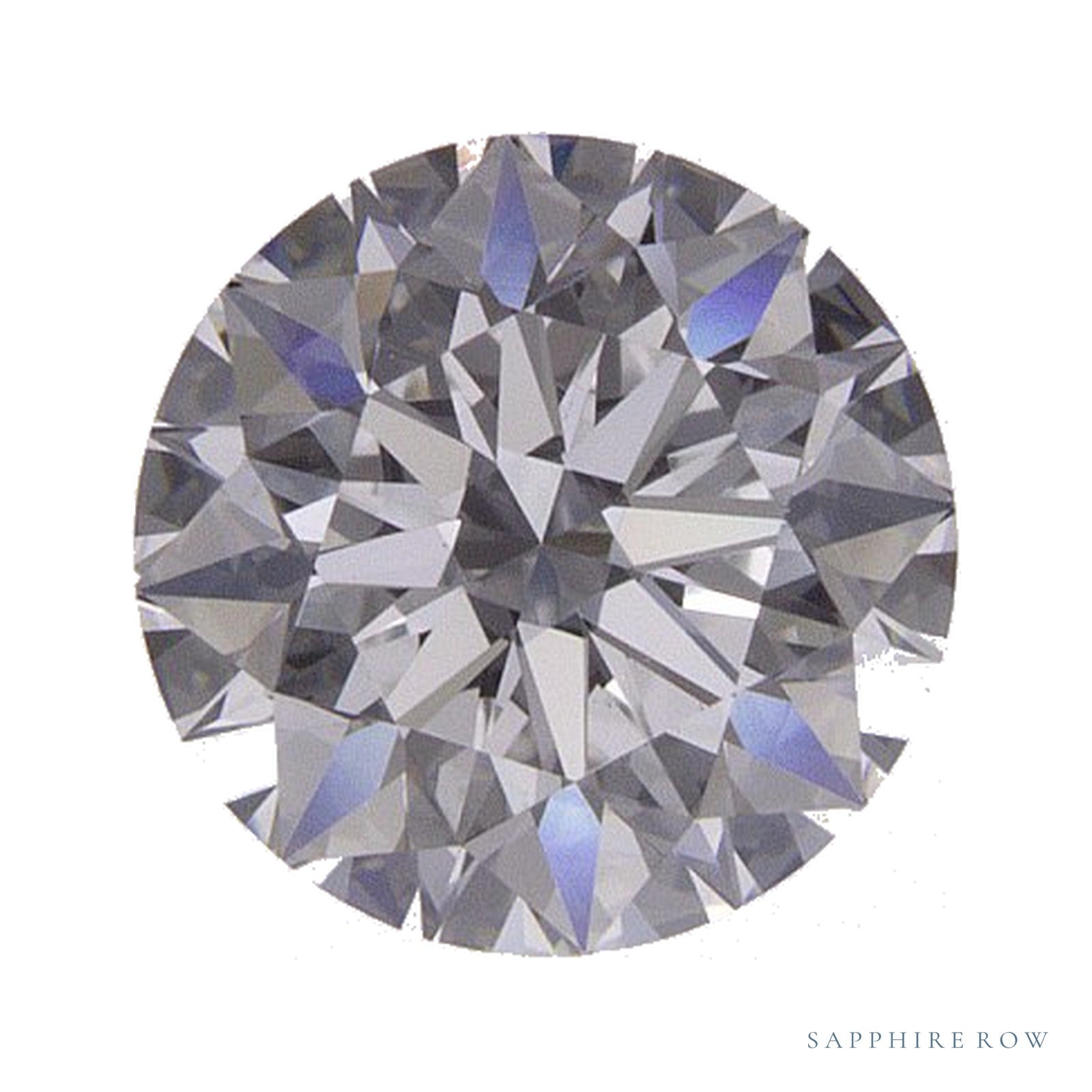 1.02 ct Round Natural Diamond – E VS1 — Sapphire Row · cut · cut3 · cut4