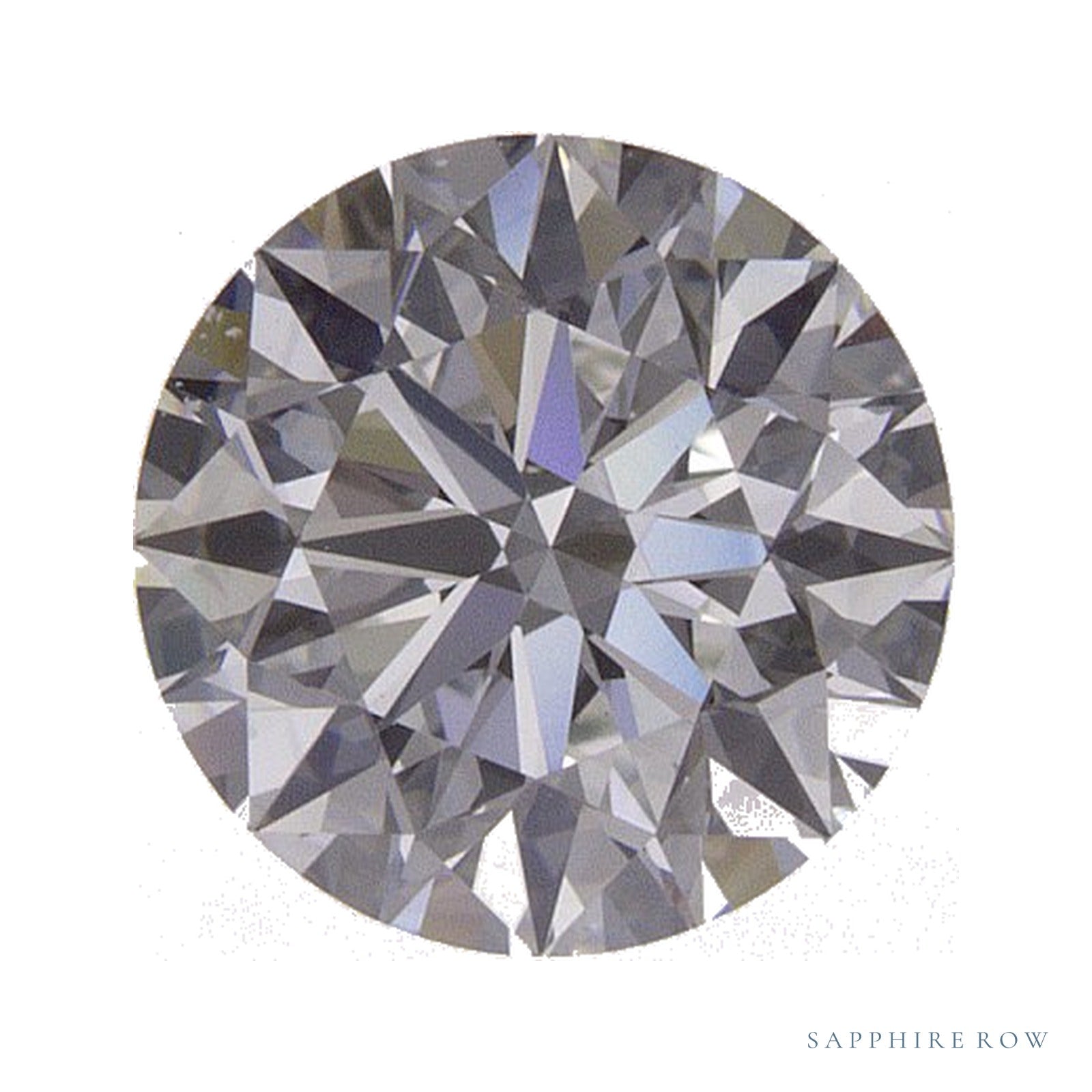 1.02 ct natural diamond, round cut | Sapphire Row · cut4