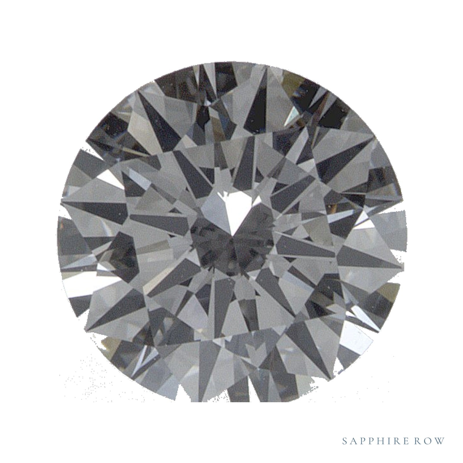 1.02 ct Round Natural Diamond – F VS2 — Sapphire Row · cut · cut3 · cut4