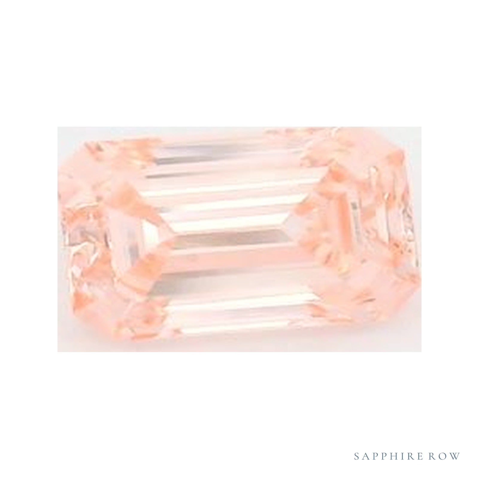 1.02 ct lab-grown fancy vivid pink diamond, emerald cut | Sapphire Row · cut4