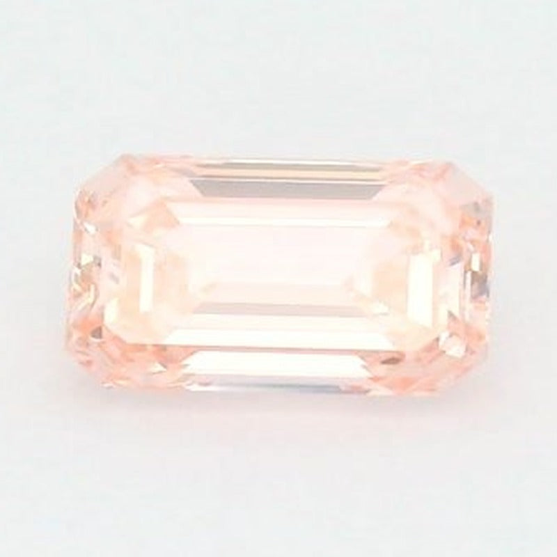 1.02 ct lab-grown fancy vivid pink diamond, emerald cut | Sapphire Row · cut7