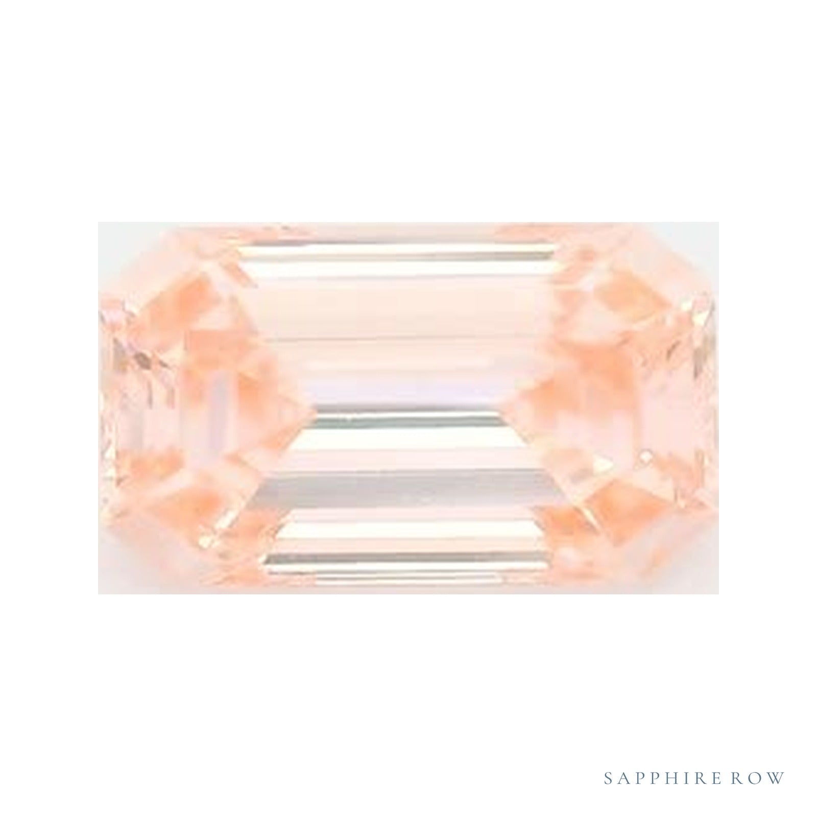 1.02 ct lab-grown fancy vivid pink diamond, emerald cut | Sapphire Row · cut4