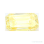 1.02 ct lab-grown fancy vivid yellow diamond, emerald cut | Sapphire Row · cut4