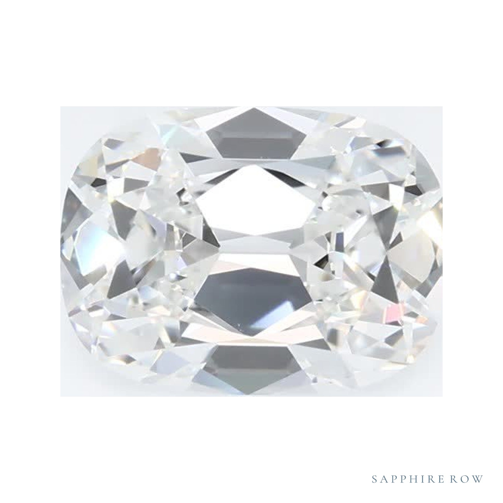 1.02 ct Elongated Cushion Lab-Grown Diamond – E VVS1 — Sapphire Row · cut · cut3 · cut4