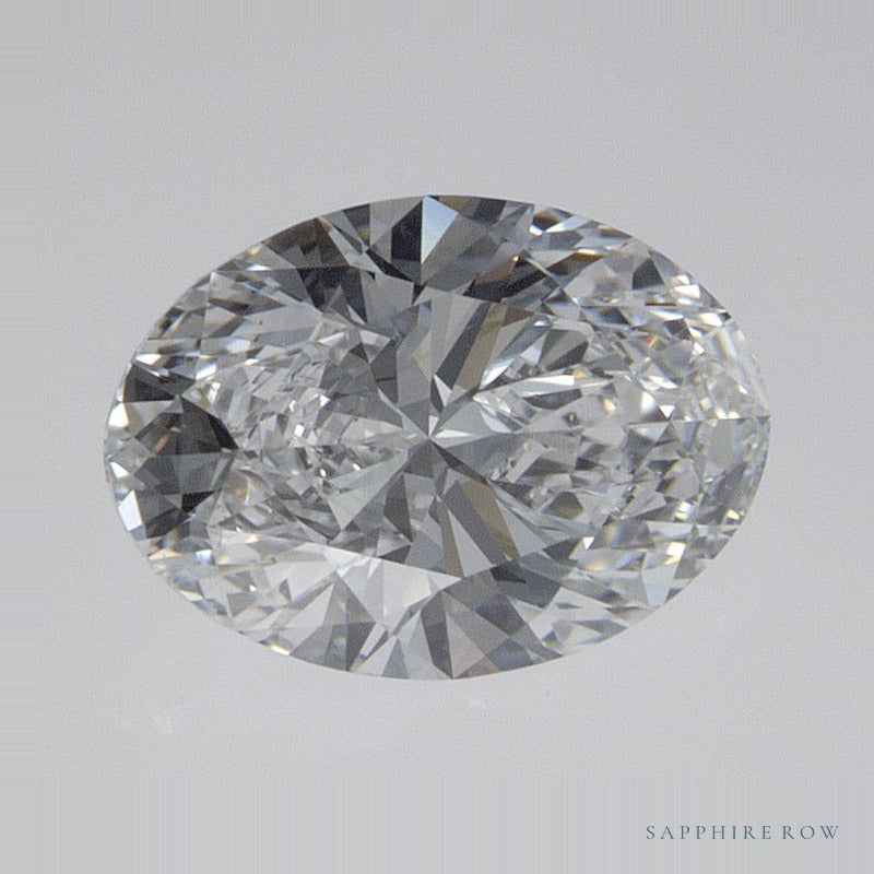 1.02 ct lab-grown diamond, oval cut | Sapphire Row · cut6