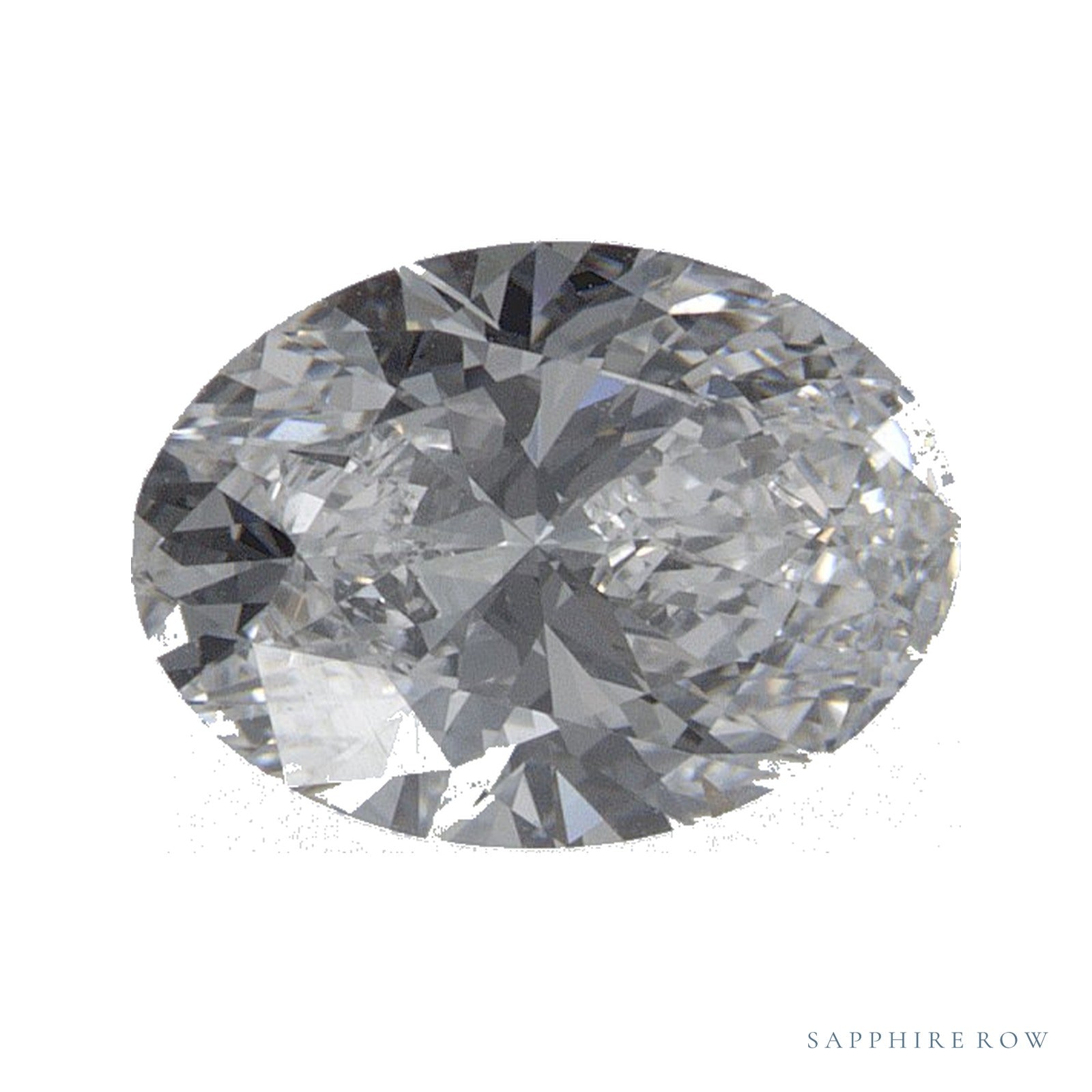 1.02 ct Oval Lab-Grown Diamond – D VVS2 — Sapphire Row · cut · cut3 · cut4
