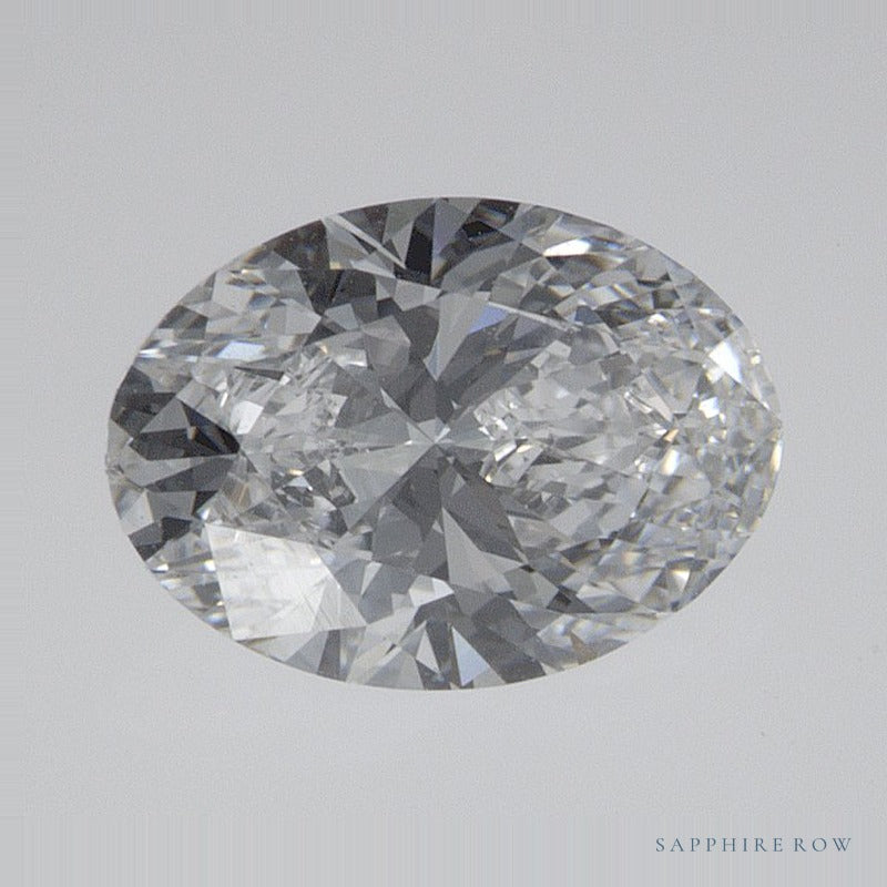 1.02 ct lab-grown diamond, oval cut | Sapphire Row · cut6