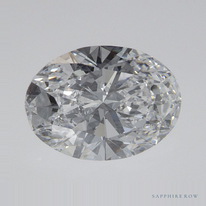 1.02 ct lab-grown diamond, oval cut | Sapphire Row · cut6