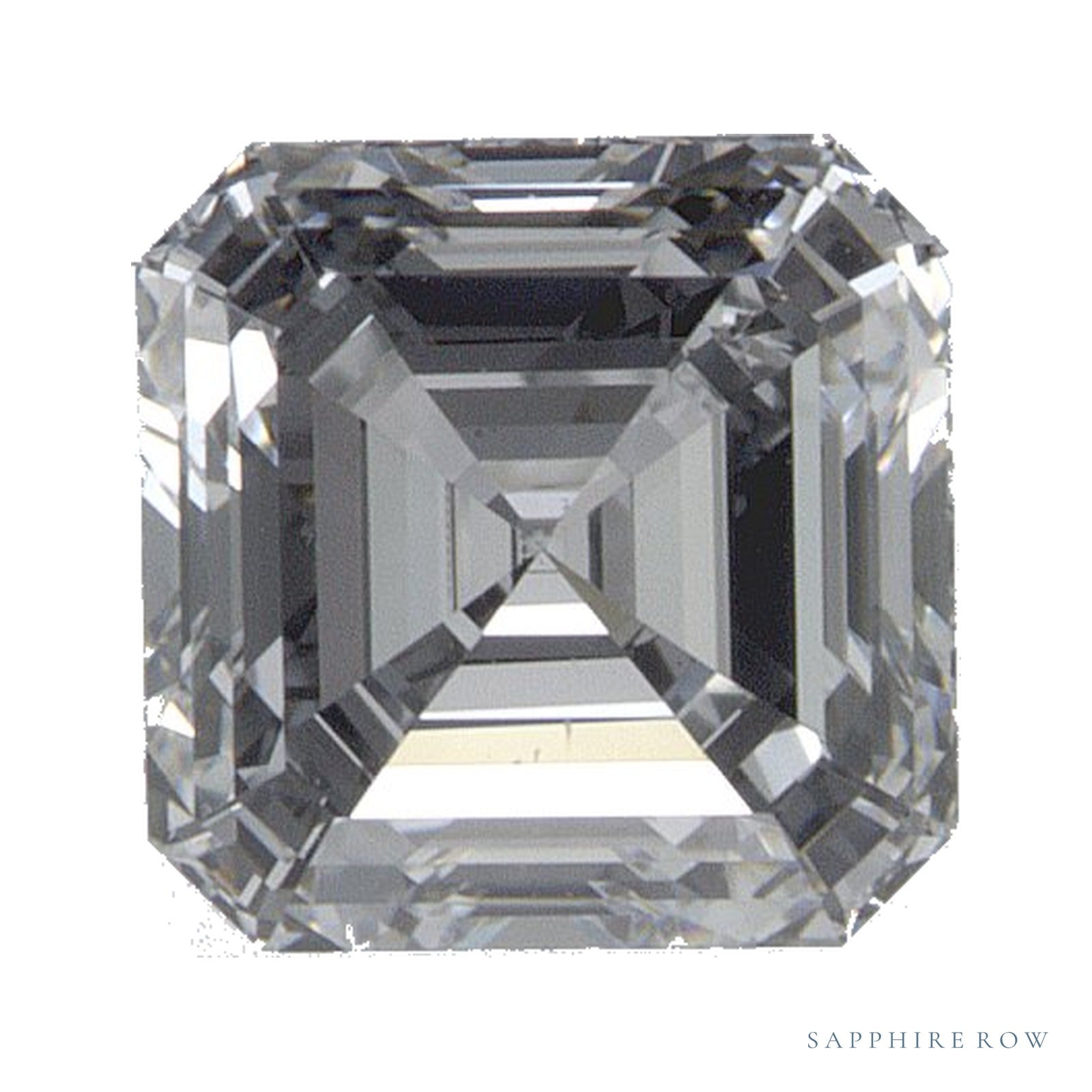 1.02 ct lab-grown diamond, asscher cut | Sapphire Row · cut4