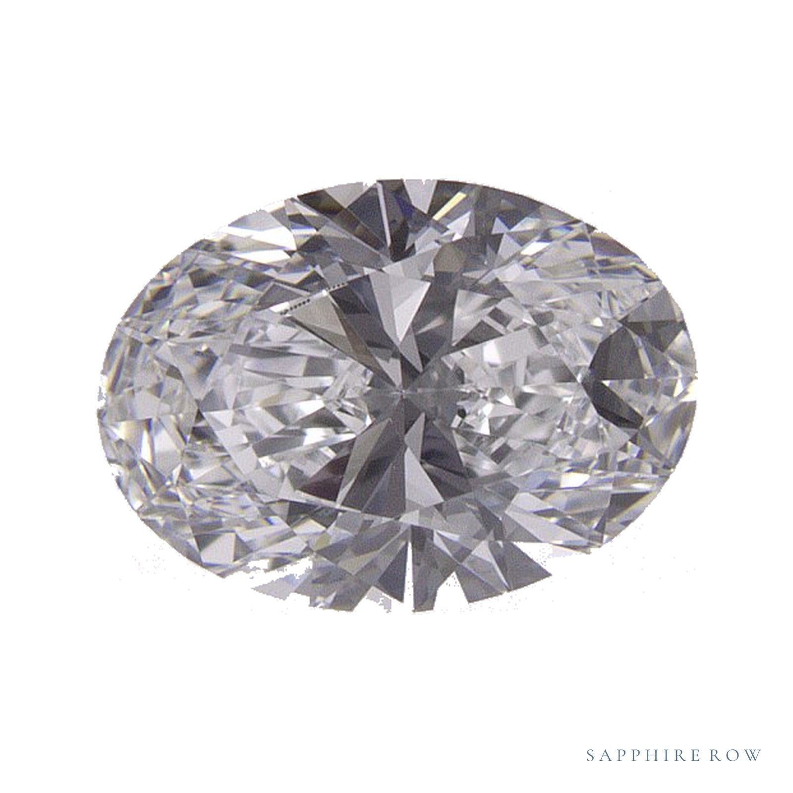 1.02 ct Oval Lab-Grown Diamond – D VVS1 — Sapphire Row · cut · cut3 · cut4