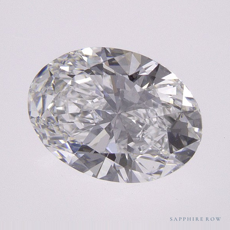 1.02 ct lab-grown diamond, oval cut | Sapphire Row · cut6
