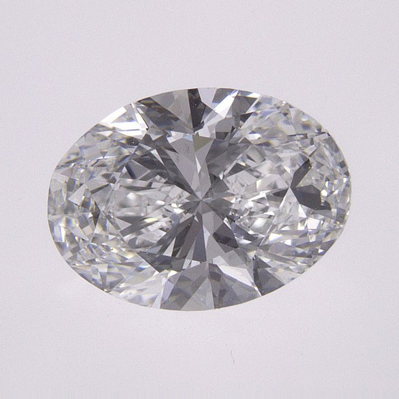 1.02 ct lab-grown diamond, oval cut | Sapphire Row · cut7