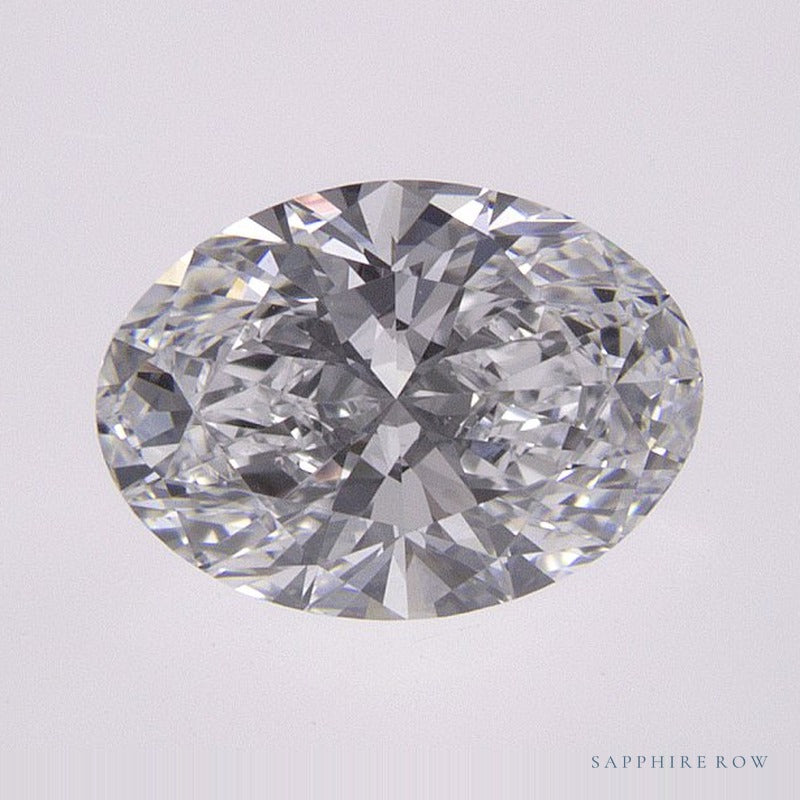 1.02 ct lab-grown diamond, oval cut | Sapphire Row · cut6