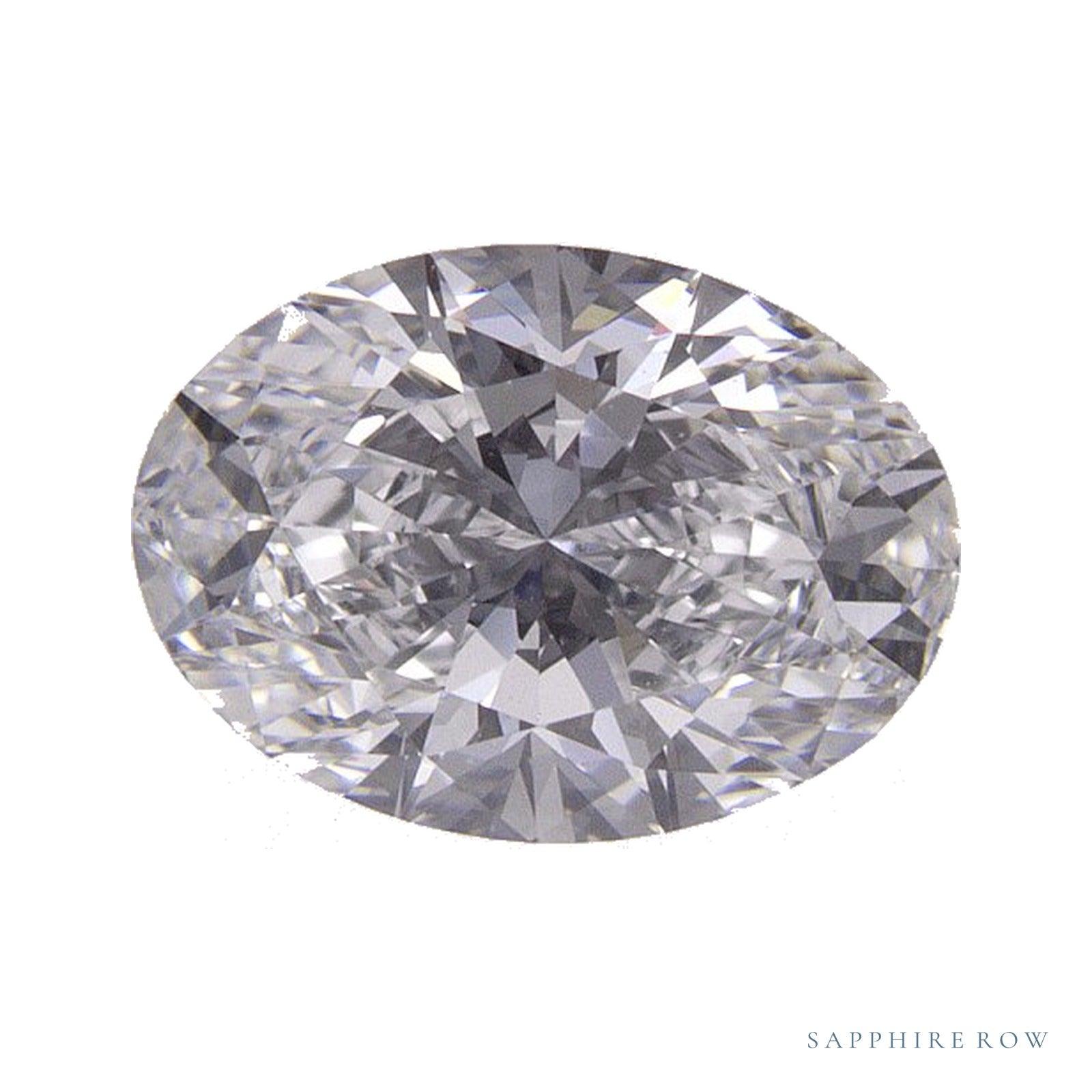 1.02 ct Oval Lab-Grown Diamond – D VVS1 — Sapphire Row · cut · cut3 · cut4