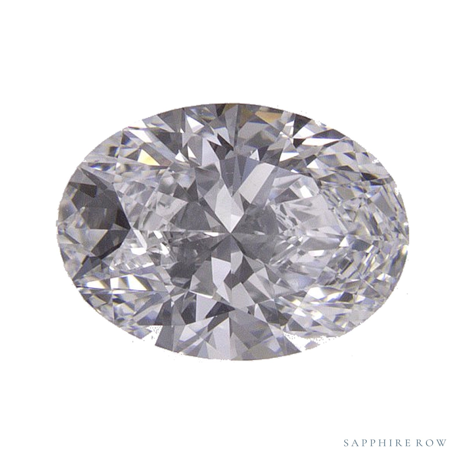 1.02 ct Oval Lab-Grown Diamond – D VVS1 — Sapphire Row · cut · cut3 · cut4