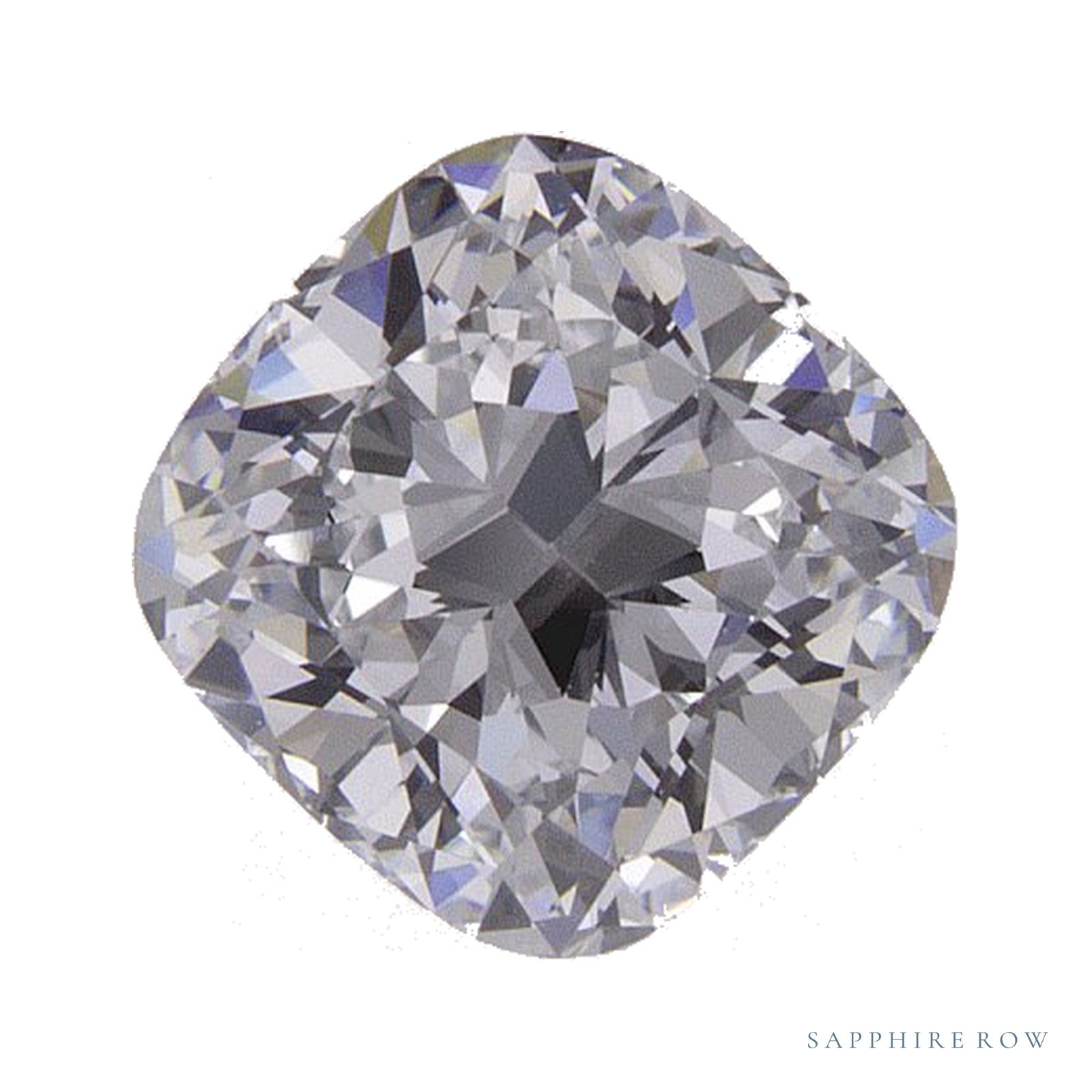 1.02 ct lab-grown diamond, cushion cut | Sapphire Row · cut4