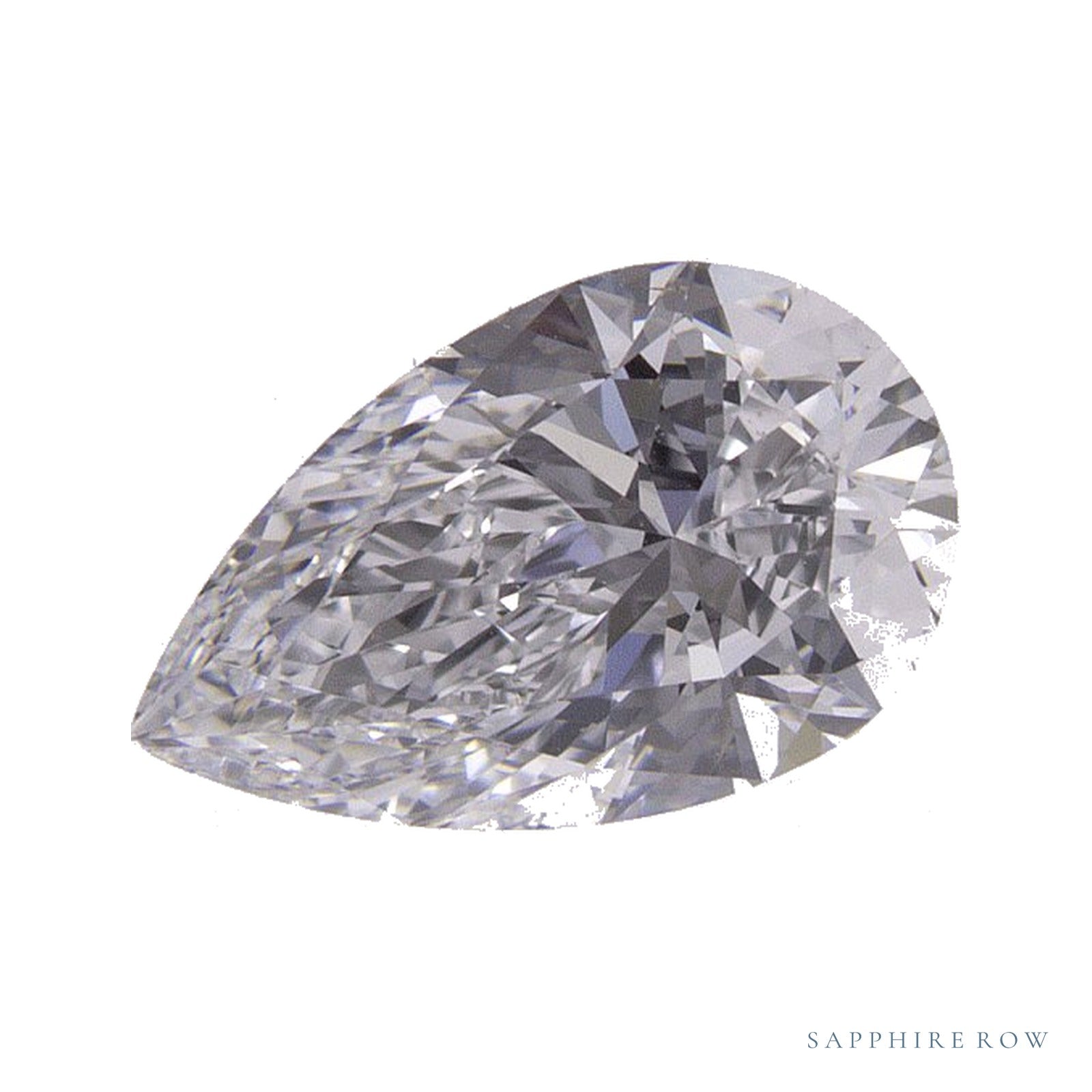 1.02 ct Pear Lab-Grown Diamond – D VVS1 — Sapphire Row · cut · cut3 · cut4