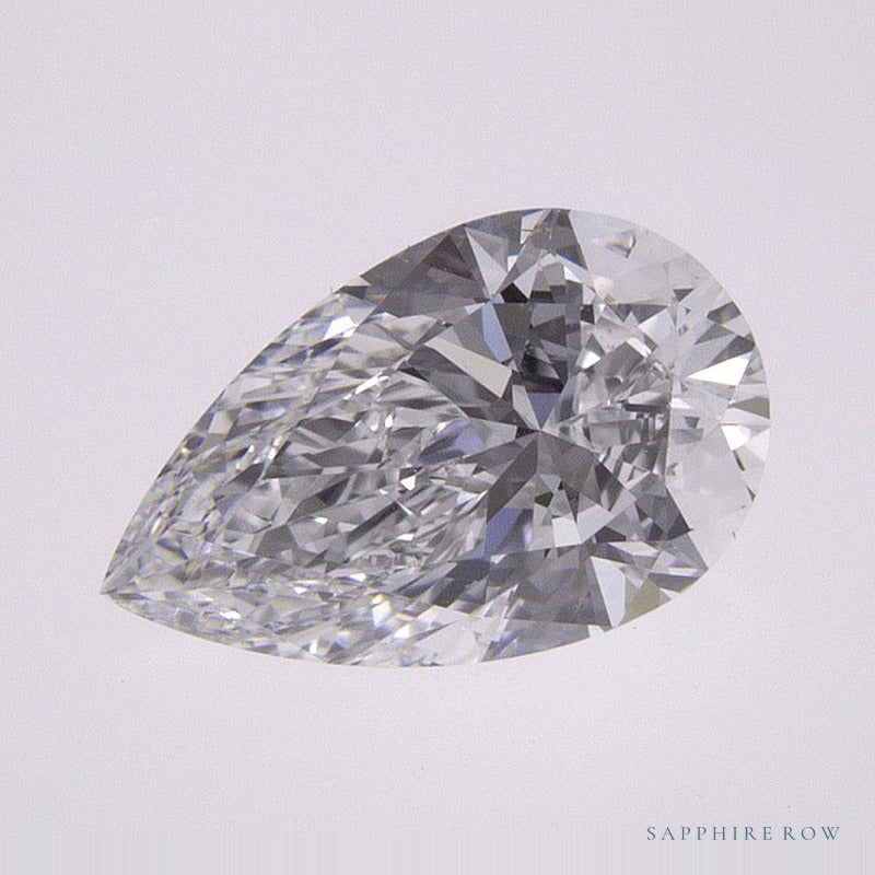 1.02 ct lab-grown diamond, pear cut | Sapphire Row · cut7