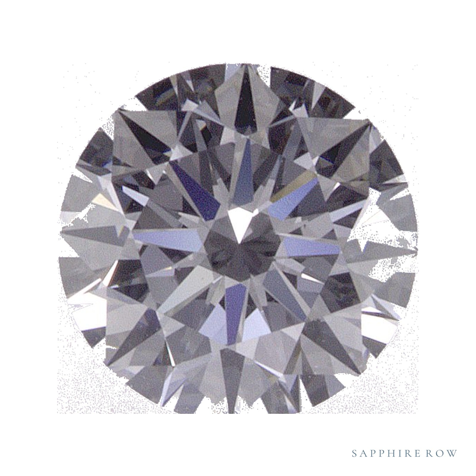 1.02 ct Round Lab-Grown Diamond – D VVS2 — Sapphire Row · cut · cut3 · cut4