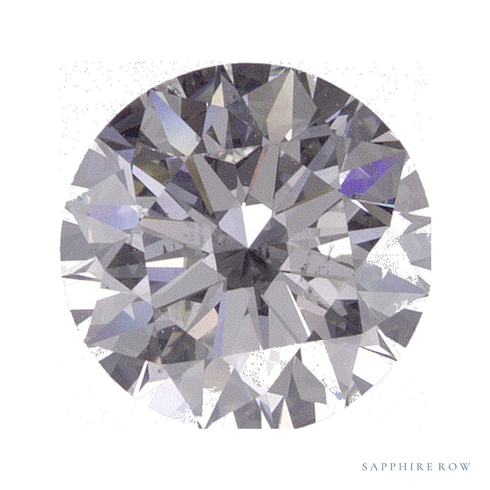 1.01 ct Round Natural Diamond – G SI1 — Sapphire Row · cut · cut3 · cut4