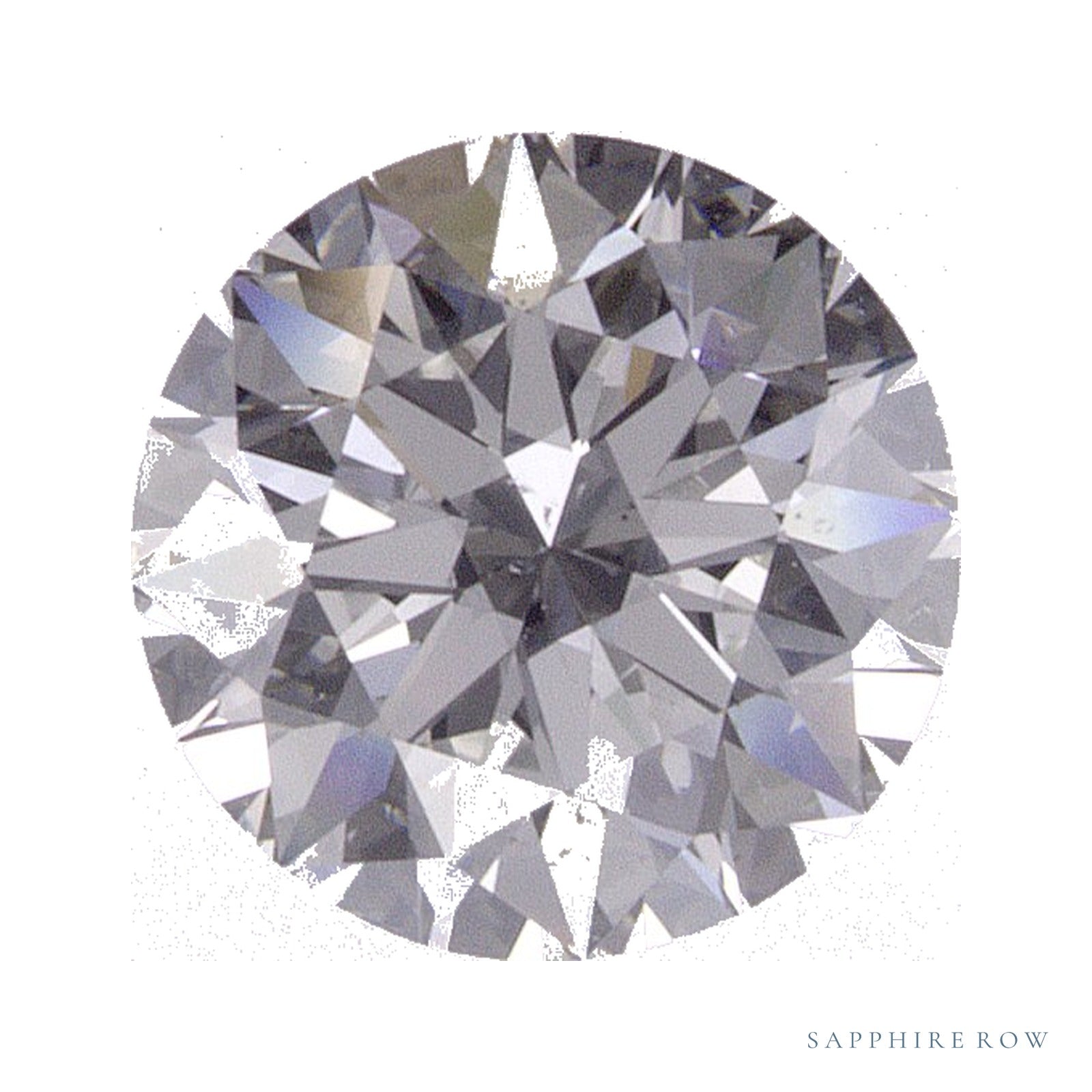 1.01 ct natural diamond, round cut | Sapphire Row · cut4