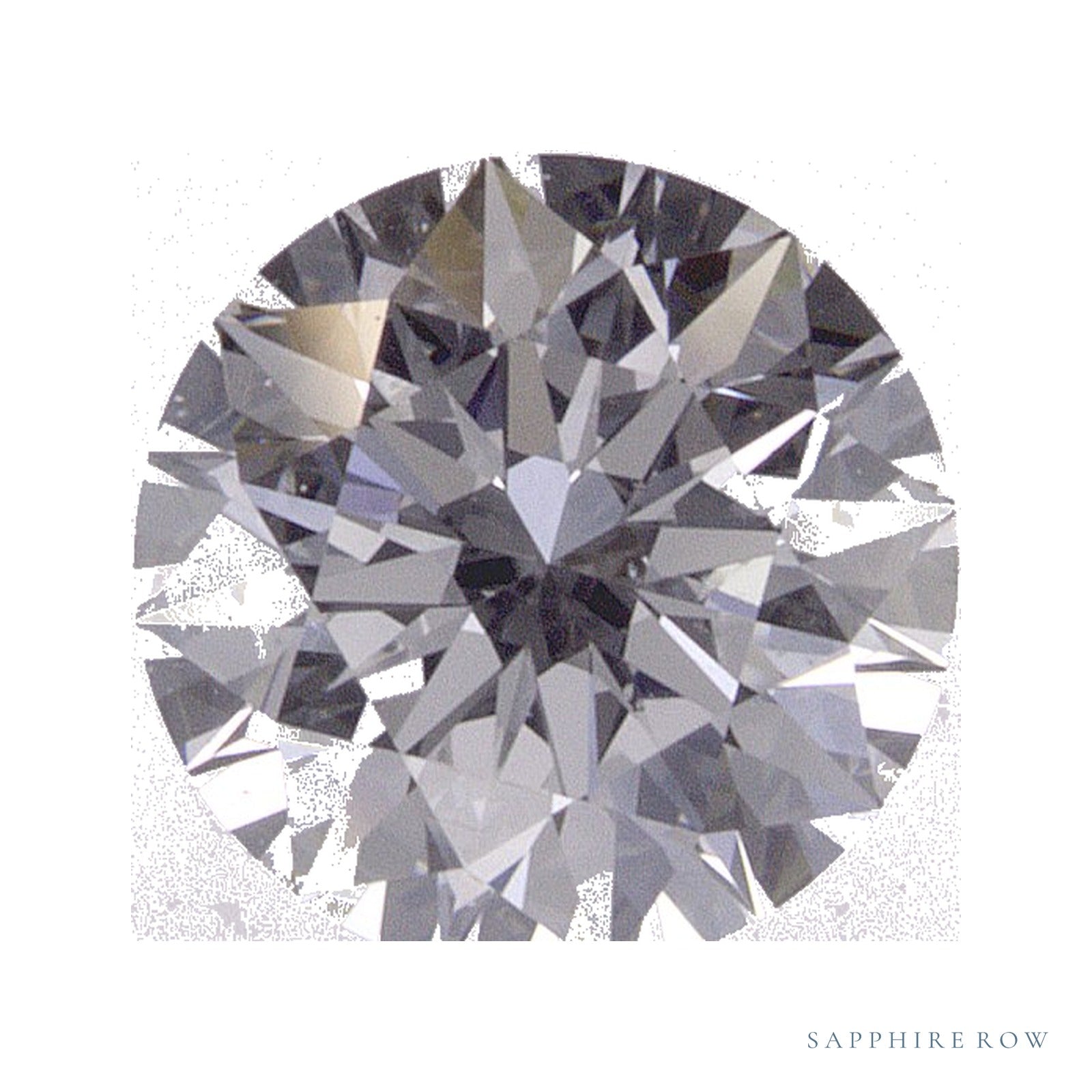 1.01 ct Round Natural Diamond – E SI1 — Sapphire Row · cut · cut3 · cut4