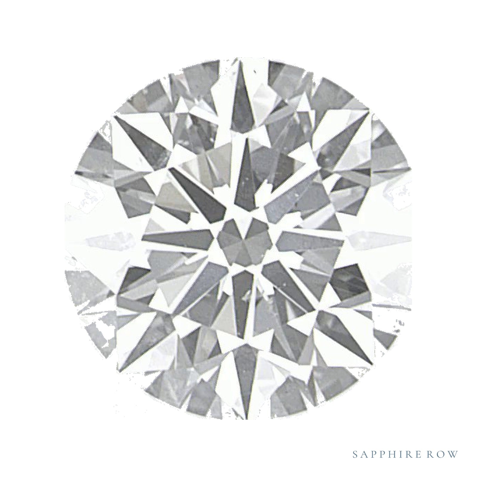 1.01 ct natural diamond, round cut | Sapphire Row · cut4